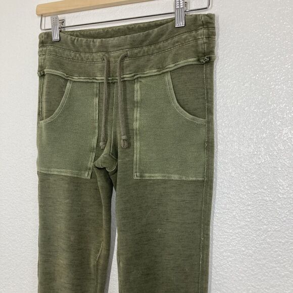 FP Movement Kyoto Pants Womens Small Joggers Drawstring Patch Green - Picture 4 of 14